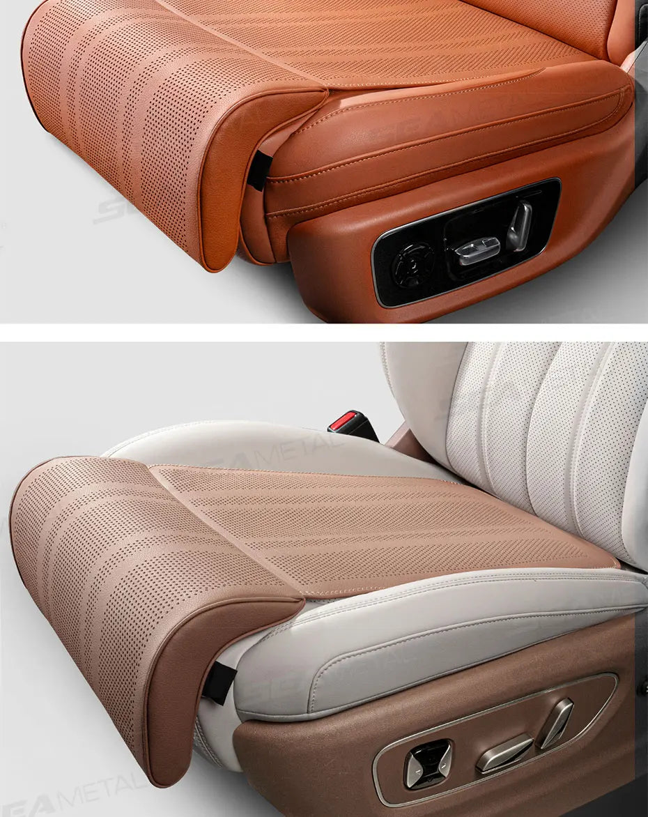 SEAMETAL Car Seat Cushion: Leg Support, Fatigue Relief & Protection