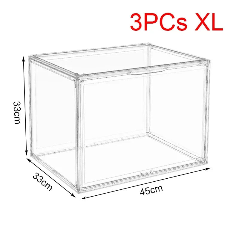 Large Capacity Clear Acrylic Organizer Box for Figures, Blind Boxes & Makeup