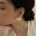 Elegant Freshwater Seed Pearl Earrings - 14K Gold Filled Jewelry
