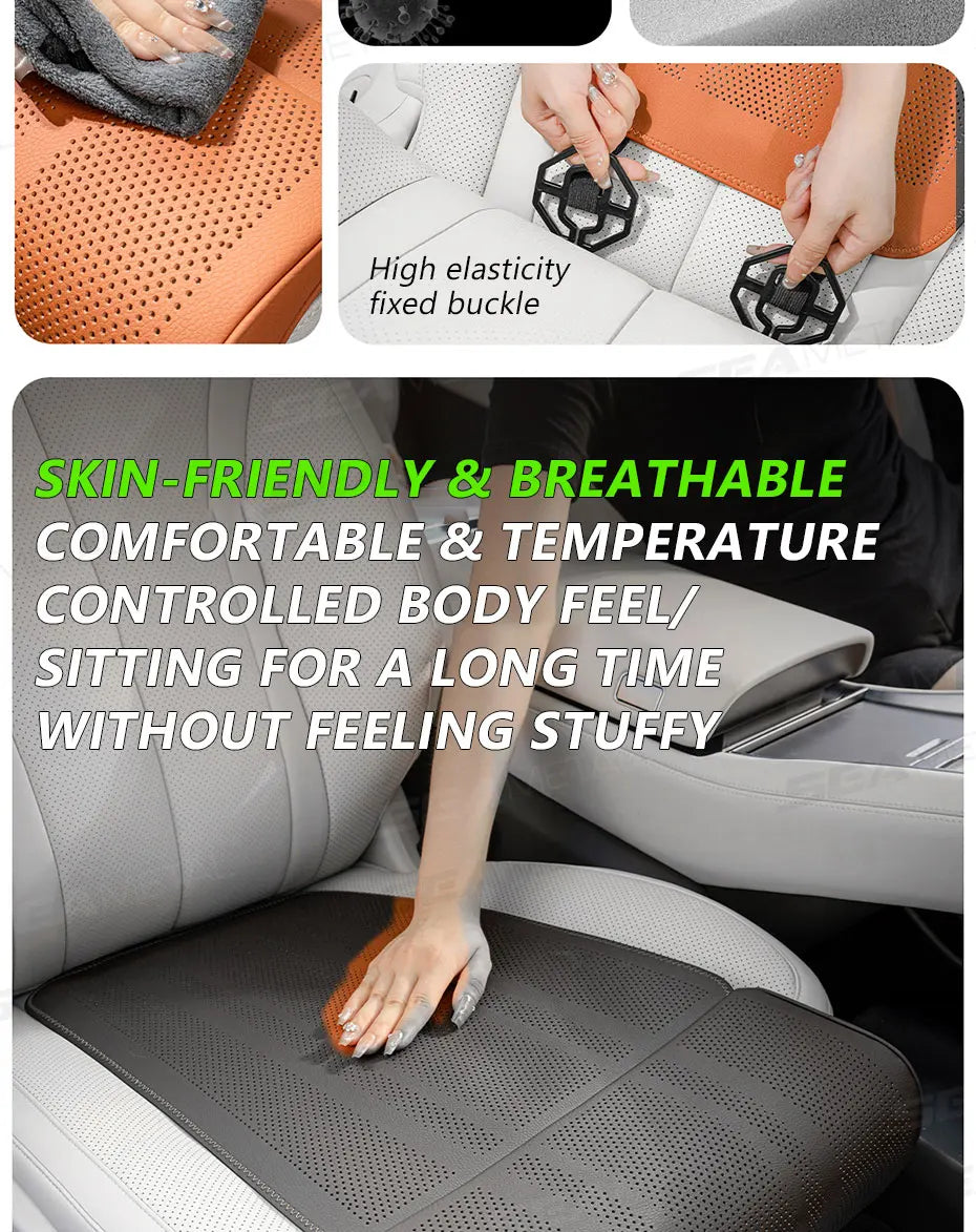 SEAMETAL Universal Car Seat Cushion with Leg Support | Fatigue Relief
