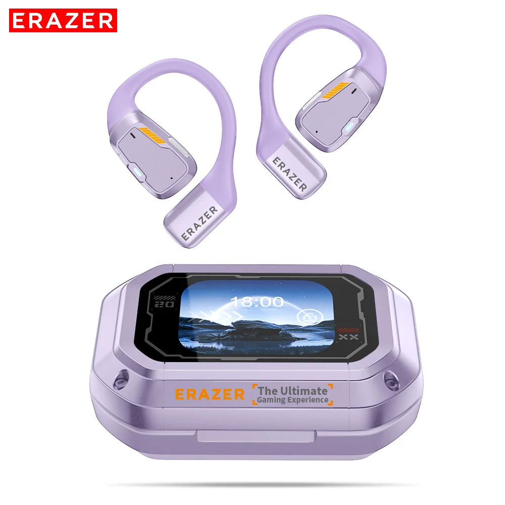 Erazer XP6 AI Translator Wireless Earbuds - Gaming Headset with App Equalizer