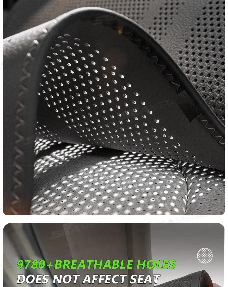 SEAMETAL Car Seat Cushion: Leg Support, Fatigue Relief & Protection