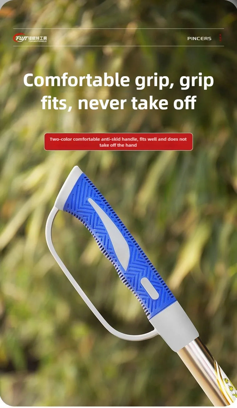 Long-Handle Manual Grass Sickle for Weeding & Gardening