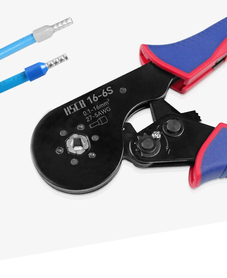 IFULIS HSC8 Precision Tubular Terminal Crimping Pliers 16mm² – Reliable Electrical Connections