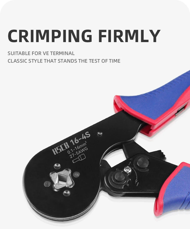 IFULIS HSC8 Precision Tubular Terminal Crimping Pliers 16mm² – Reliable Electrical Connections