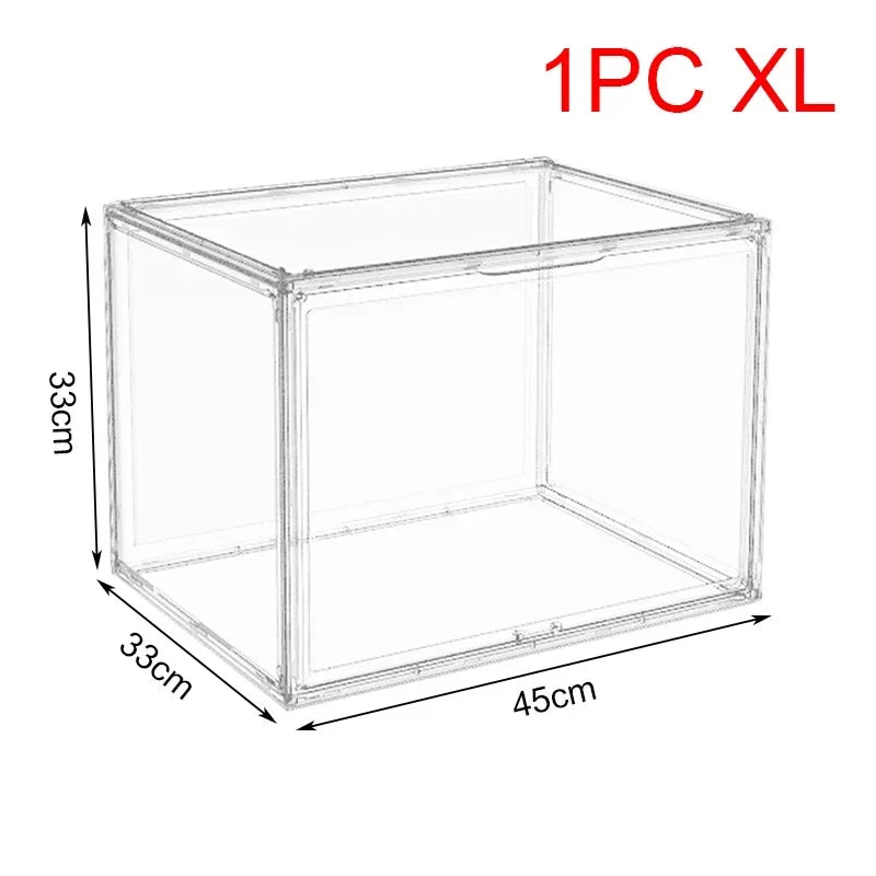 Large Capacity Clear Acrylic Organizer Box for Figures, Blind Boxes & Makeup