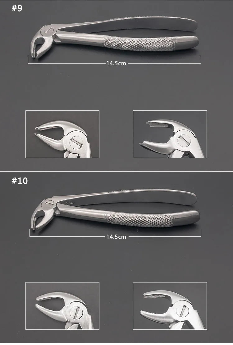 Vabena Adult & Children Tooth Extraction Forceps Set | Professional Dental Surgical Tools