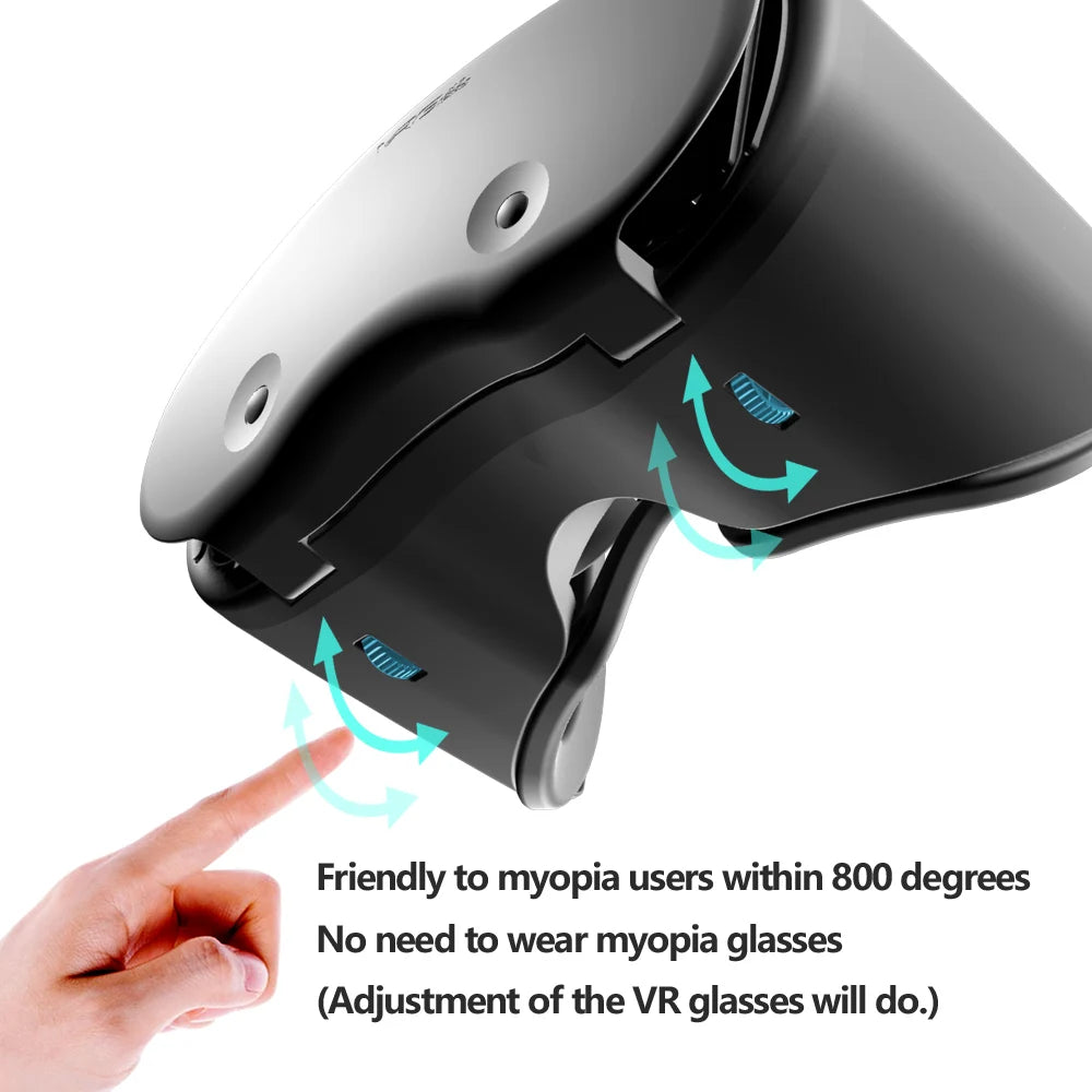 AyeBeau 3D VR Glasses - Immersive Virtual Reality Headset