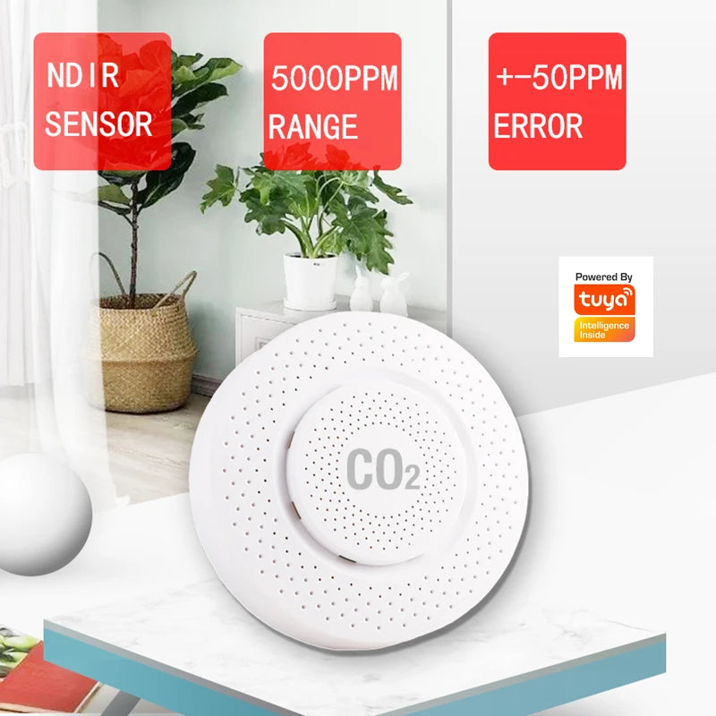 Vabena Precision NDIR CO2 Monitor | Accurate Indoor Air Quality Sensor