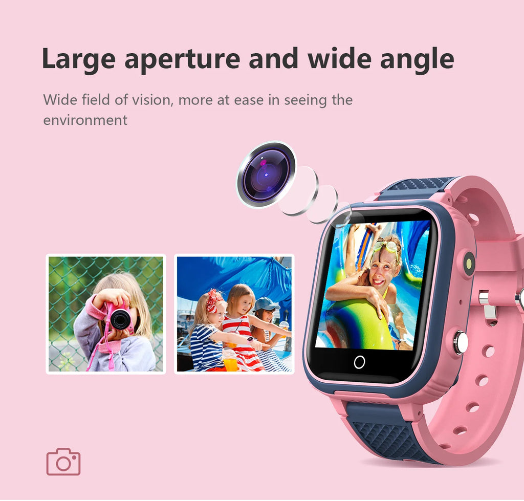 LT21 Kids 4G Smartwatch - GPS, Video Call, SOS, IP67 Waterproof