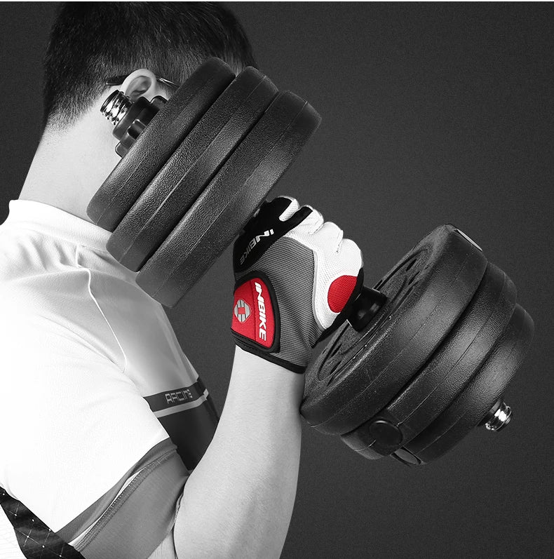 INBIKE Shockproof Gel Pad Cycling Gloves - Half Finger Summer Sport