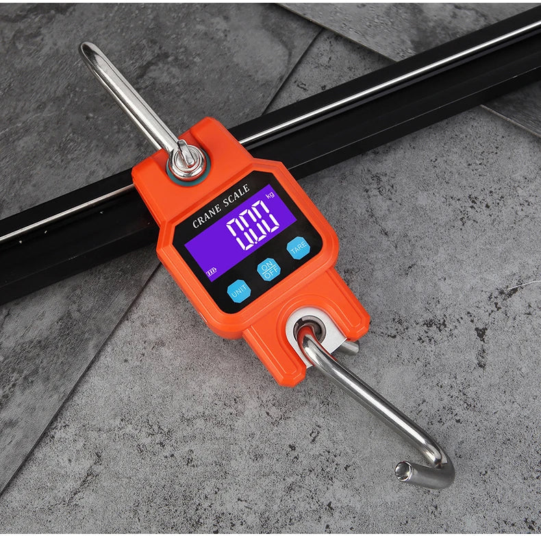 Precision 300kg Bluetooth Crane Scale | USB Digital Hanging Hook