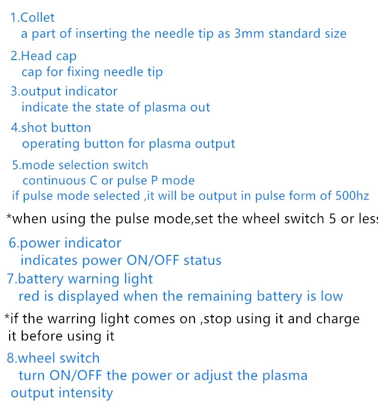 Plamax Cold Plasma Pen | Skin Tag Wart Remover & Eyelid Lift Device