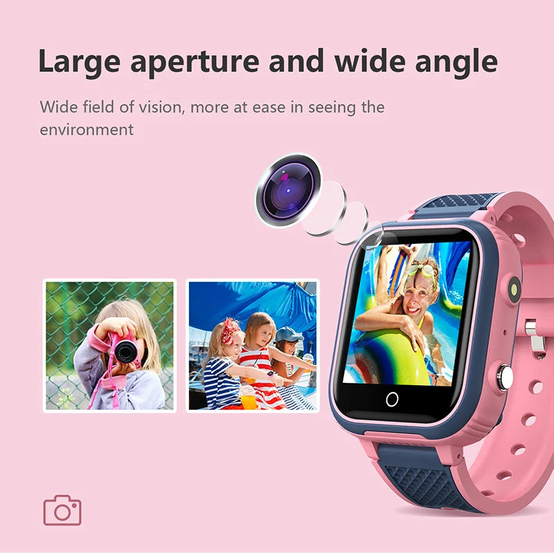 LT21 Kids 4G Smartwatch - GPS, Video Call, SOS, IP67 Waterproof