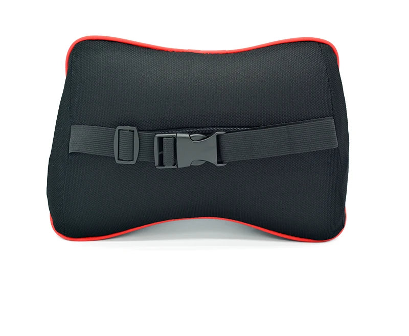 Memory Foam Car Seat Pillow Set - Neck, Lumbar & Headrest Support