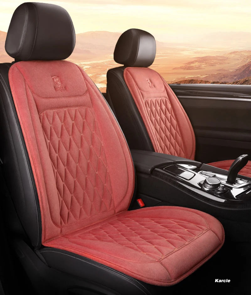 Heated Car Seat Cover | Quick Heat Seat Protector 12-24V