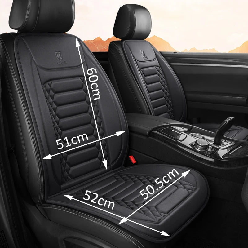 Winter Heated Car Seat Cover - 12V Universal Warmer Cushion Protector