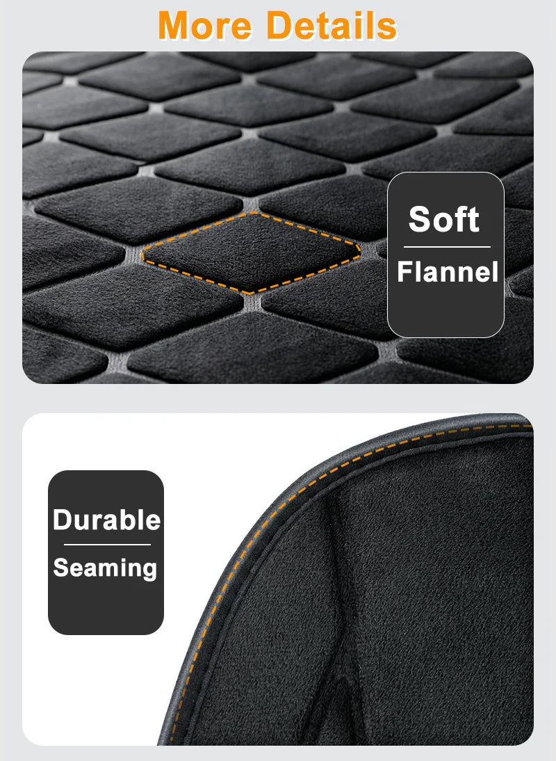 Heated Car Seat Cover | Quick Heat Seat Protector 12-24V