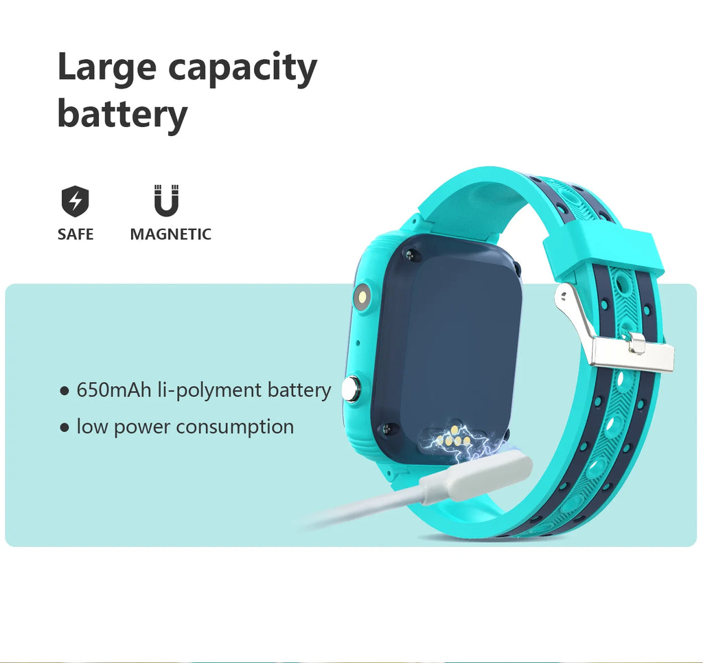 LT21 Kids 4G Smartwatch - GPS, Video Call, SOS, IP67 Waterproof