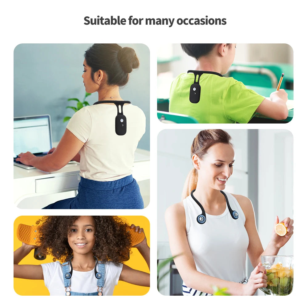 Smart Posture Corrector for Adults & Kids | Realtime Monitoring
