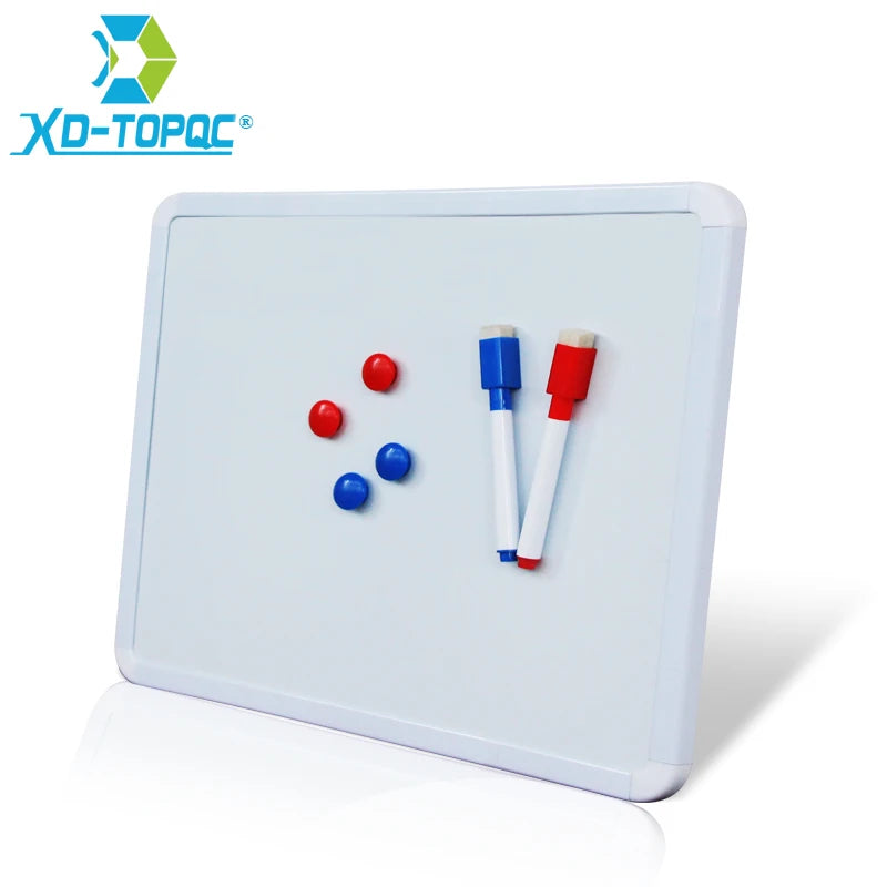 4-Style Magnetic Fridge Whiteboard Set - Notes, Reminders & Decor