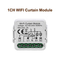 GIRIER Tuya Smart WiFi Curtain Module for Roller Shutters - Alexa & Google Home Compatible