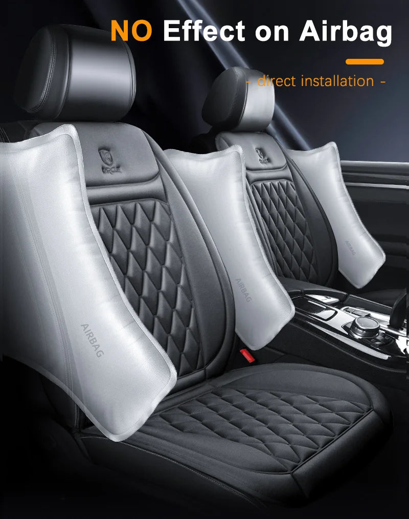 Heated Car Seat Cover | Quick Heat Seat Protector 12-24V
