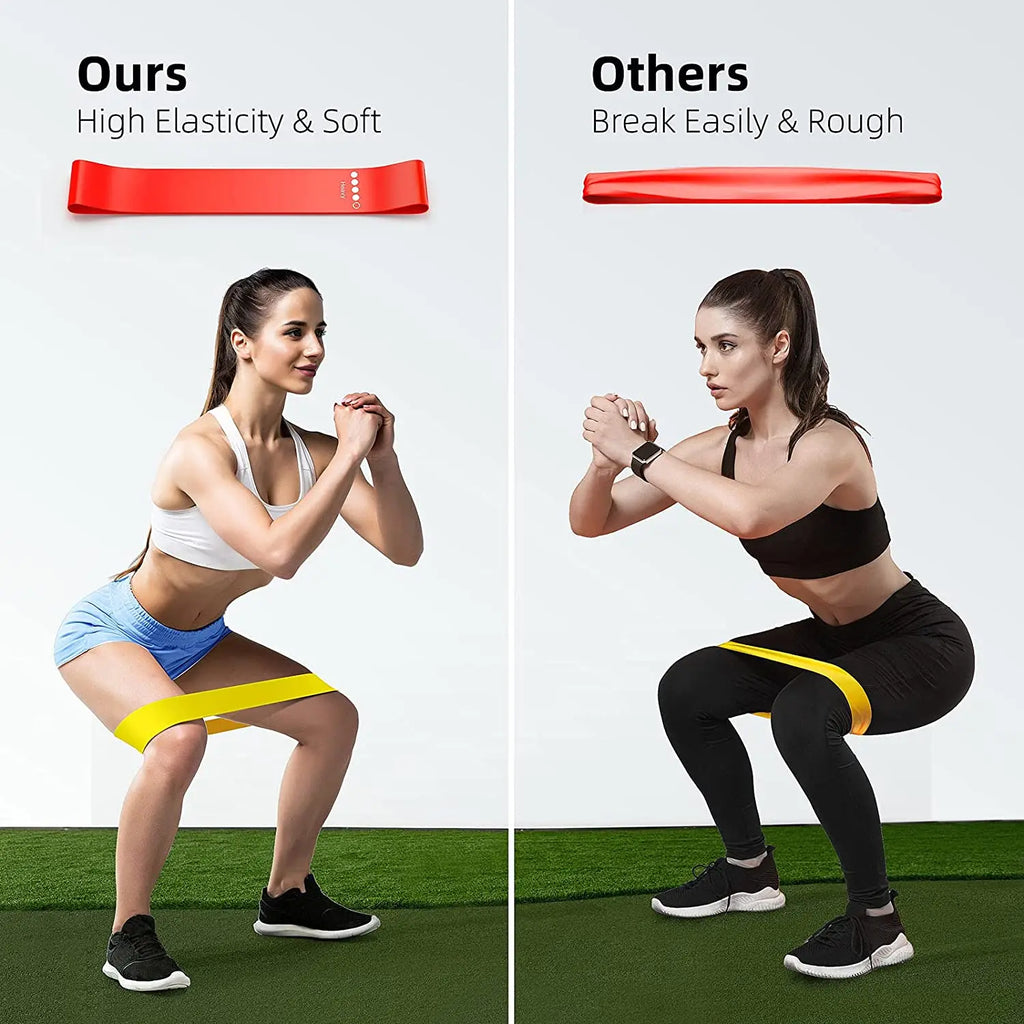 Workout Bar & Resistance Bands Set - Home Gym & Pilates