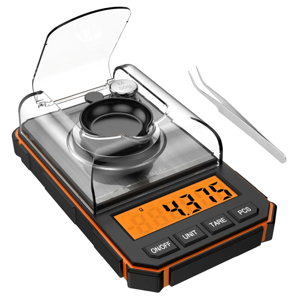 Brifit 0.001g/50g Digital Milligram Scale | High Precision Weight & Calibration