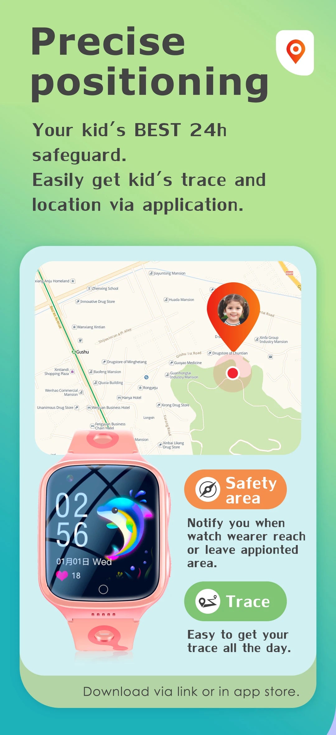 KGG 4G Kids Smartwatch: GPS Tracker, Video Call & SOS Phone