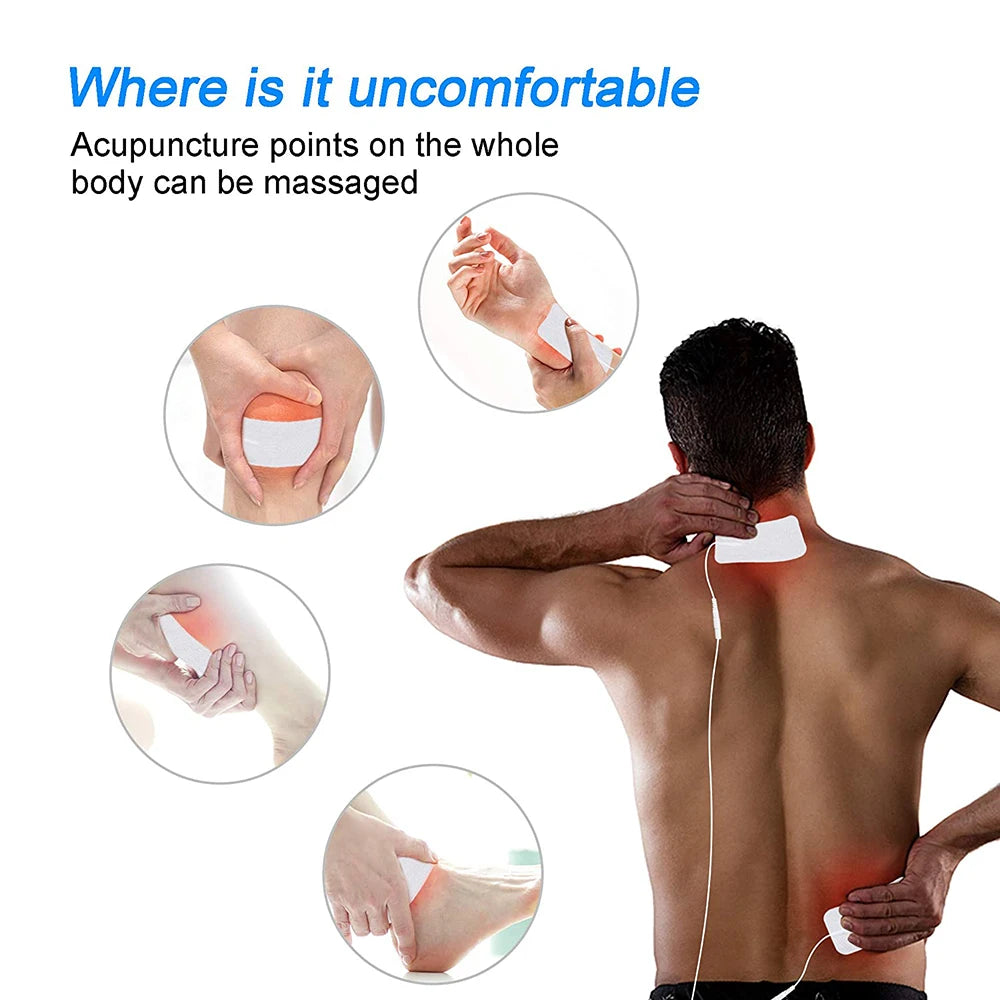 Physiotherapy TENS Electrode Pads for Muscle Stimulation & Pain Relief
