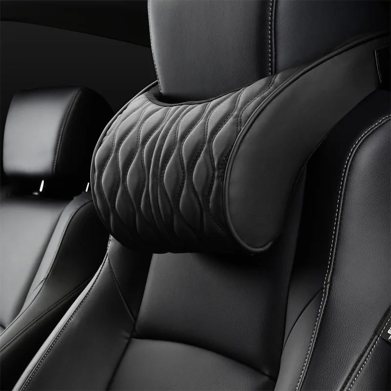 Vabena HOT Car Neck & Lumbar Support Pillow Set - Memory Foam Comfort