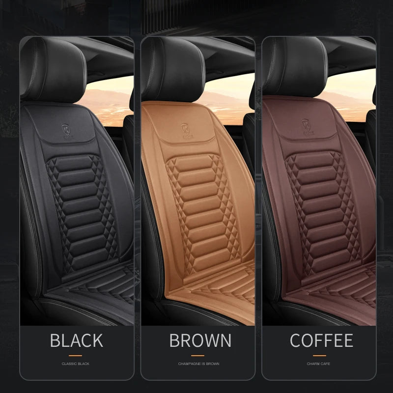 Winter Heated Car Seat Cover - 12V Universal Warmer Cushion Protector