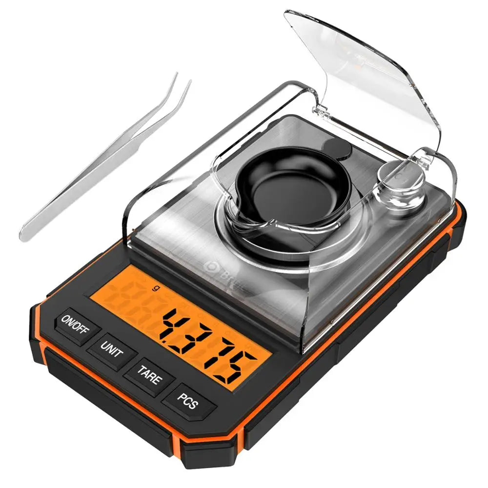 Brifit 0.001g/50g Digital Milligram Scale | High Precision Weight & Calibration
