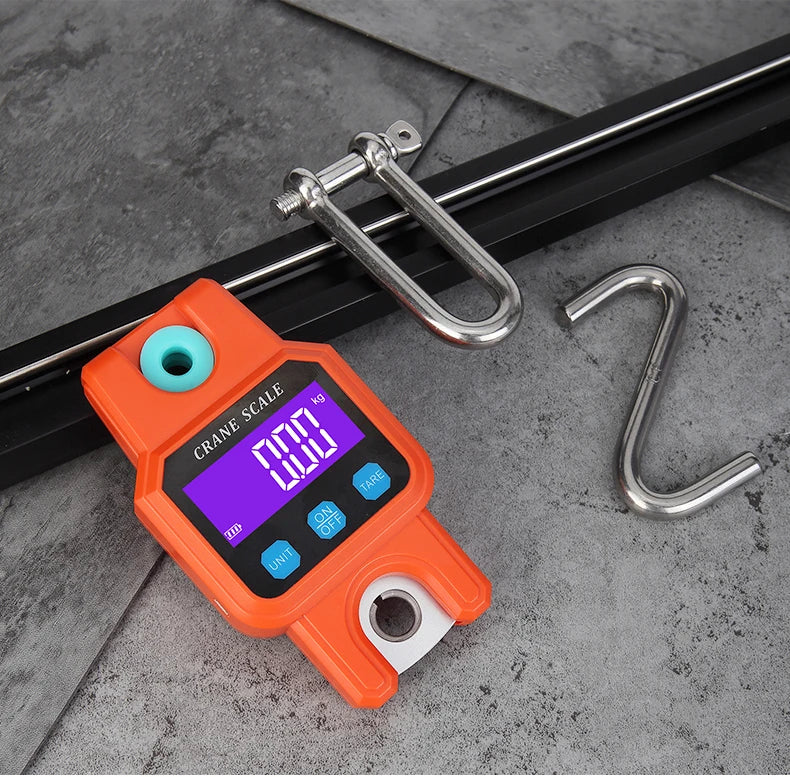 Heavy Duty 300kg Bluetooth Industrial Crane Scale | Digital Hanging Hook Scale