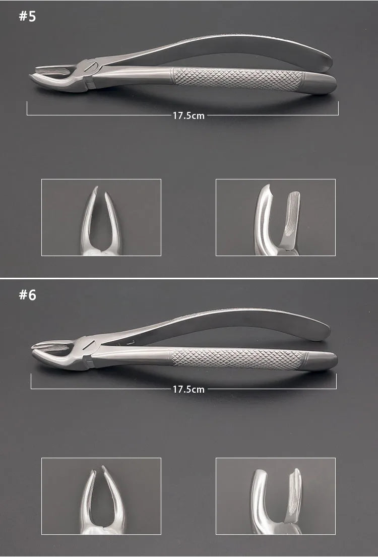 Vabena Adult & Children Tooth Extraction Forceps Set | Professional Dental Surgical Tools