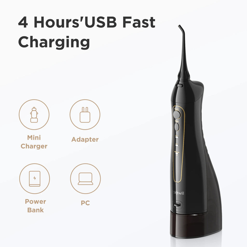 Fairywill Water Flosser for Teeth | 300ML Oral Irrigator