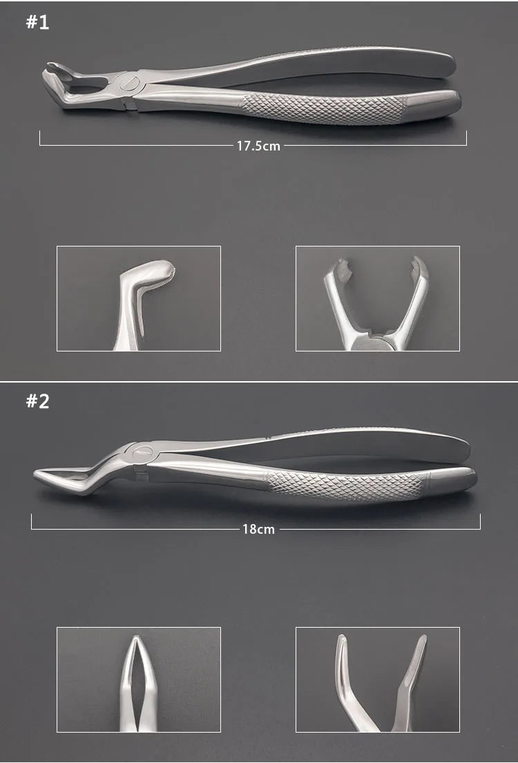 Vabena Adult & Children Tooth Extraction Forceps Set | Professional Dental Surgical Tools