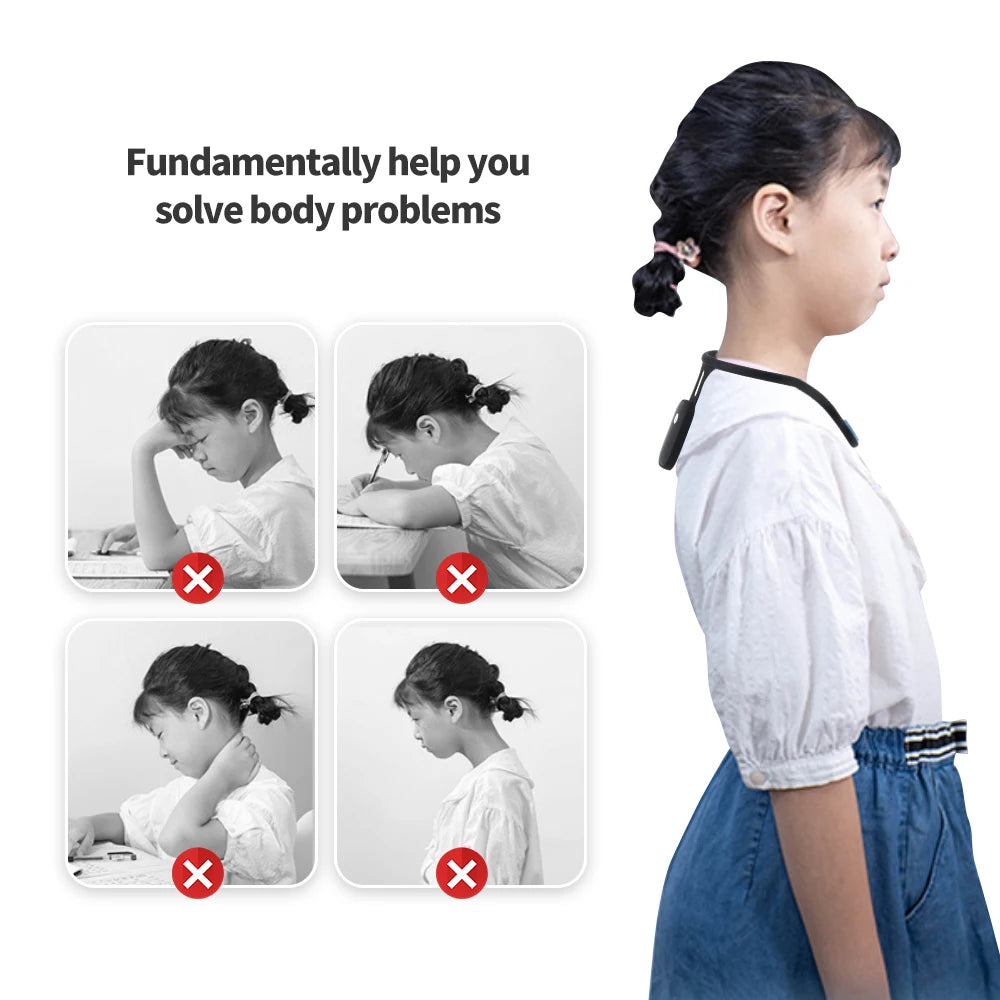 Smart Posture Corrector | Real-time Monitoring Device for Adults & Kids