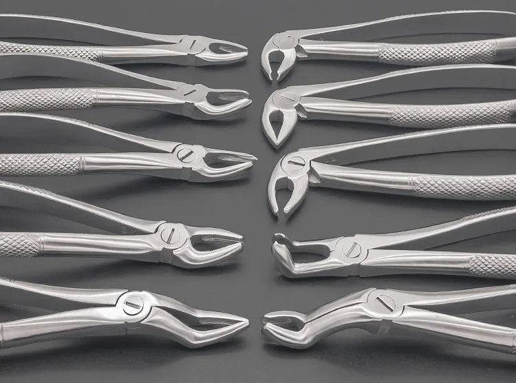Vabena Adult & Children Tooth Extraction Forceps Set | Professional Dental Surgical Tools