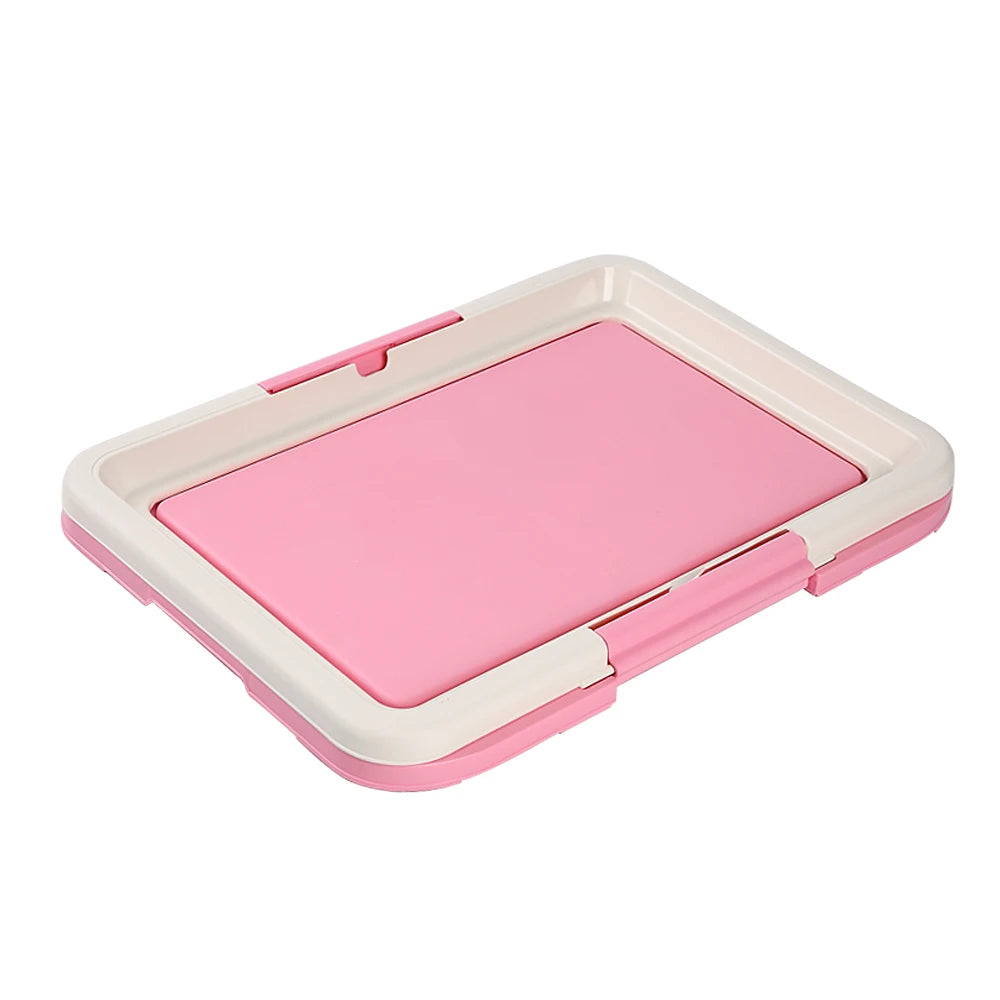Portable Pet Training Toilet for Small Dogs & Cats - Indoor Potty Pad Holder