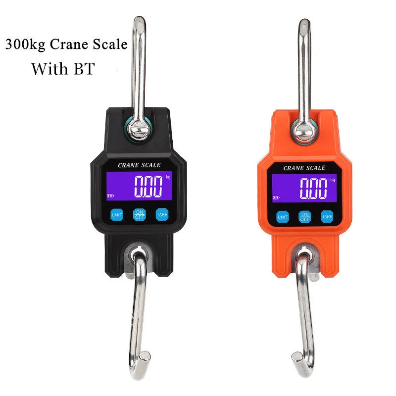 Precision 300kg Bluetooth Crane Scale | USB Digital Hanging Hook