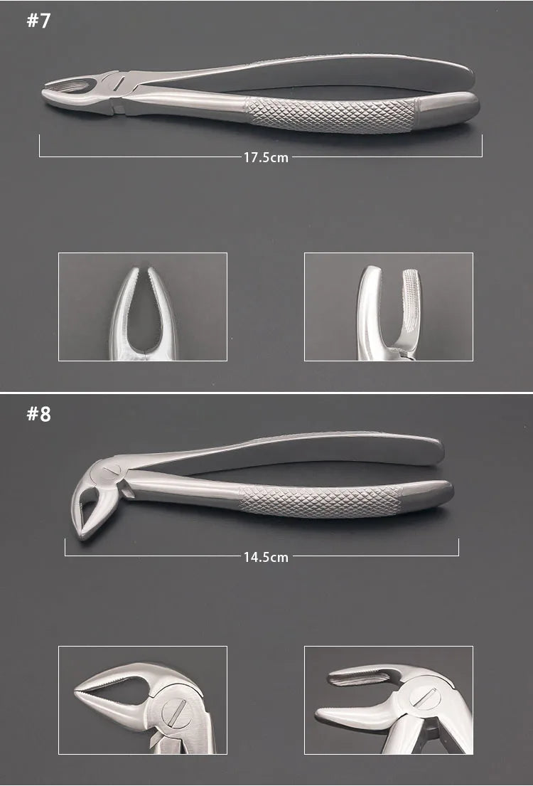 Vabena Adult & Children Tooth Extraction Forceps Set | Professional Dental Surgical Tools