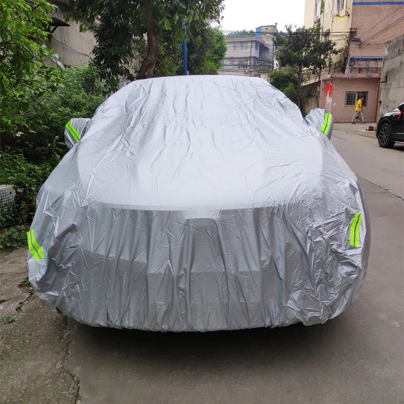Vabena Universal Car Cover | All-Weather Outdoor Protection Snow Sun Dust Shield
