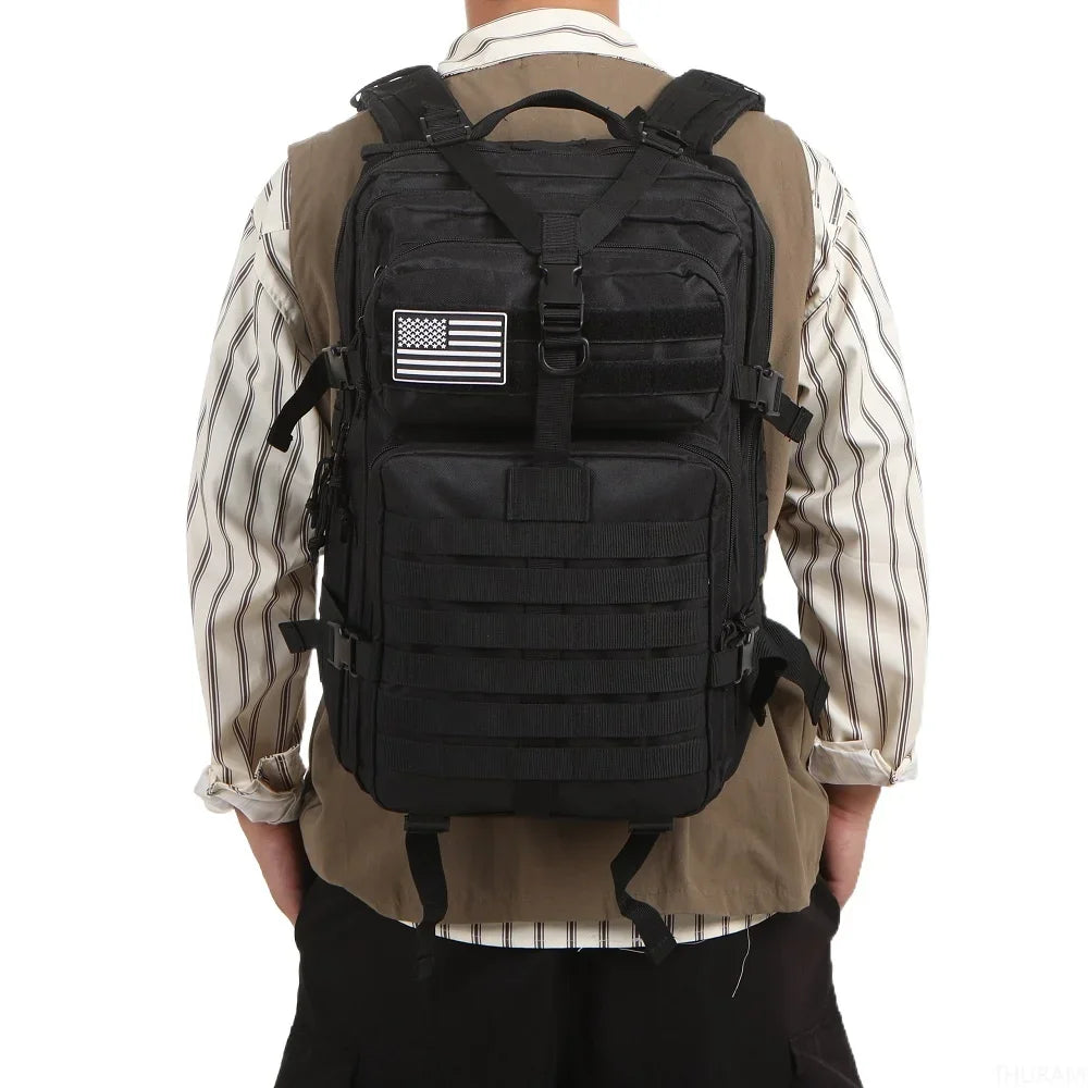 Thuram 1000D Waterproof Tactical Rucksack for Hiking & Camping