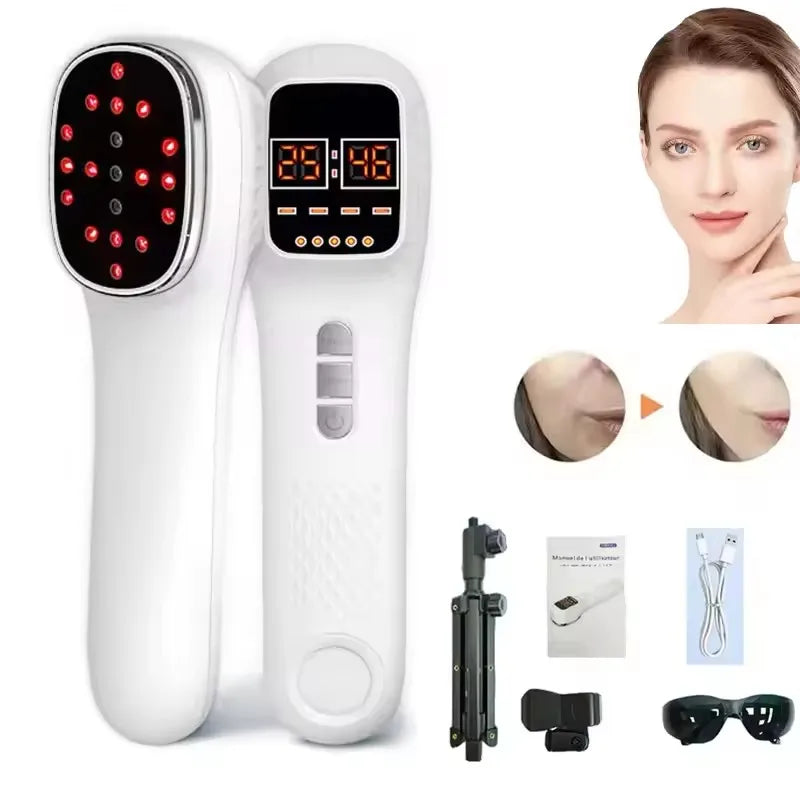 650nm+808nm Red Light Infrared Therapy Device for Skin Rejuvenation & Pain Relief
