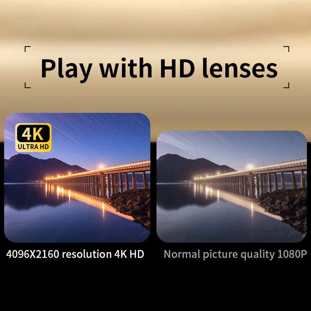 4K 48MP Digital Camera | Flip Screen & Anti-Shake
