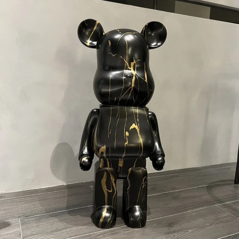 Vabena Luxury Aesthetic Nordic Resin Bear Sculpture - Home Decor