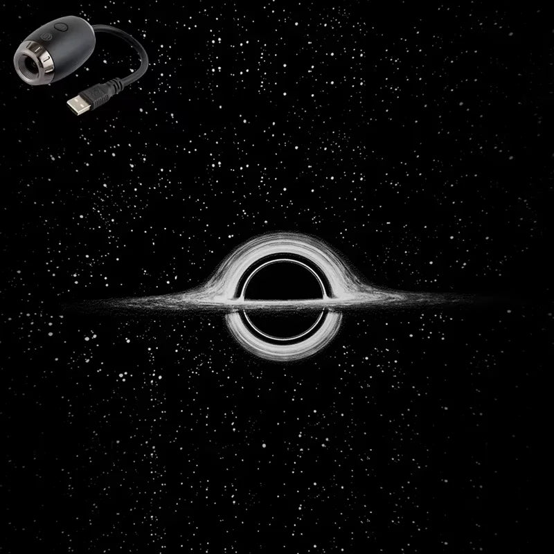 USB Car Star Projector Light | LED Interior Ambient Galaxy Lighting