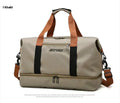Men's Large Capacity Waterproof Gym Bag - Travel Sports Duffle & Crossbody